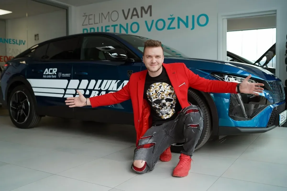 NAŠA AMBASADOR LUKA BASI IMA NOVEGA PEUGEOTA