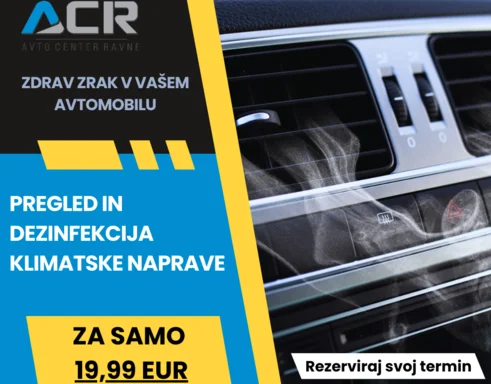 Pregled in dezinfekcija klimatske naprave za samo 19,99€