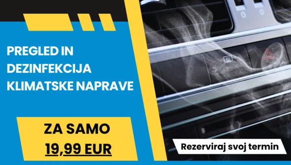 Pregled in dezinfekcija klimatske naprave za samo 19,99€