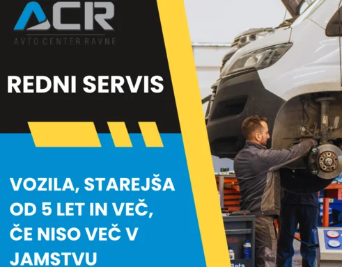 Redni servis vozil za manj kot 150 evrov? 