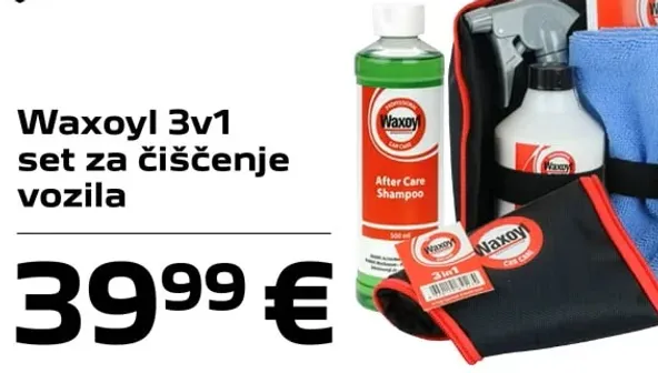 KOMPLET ZA NEGO AVTOMOBILA