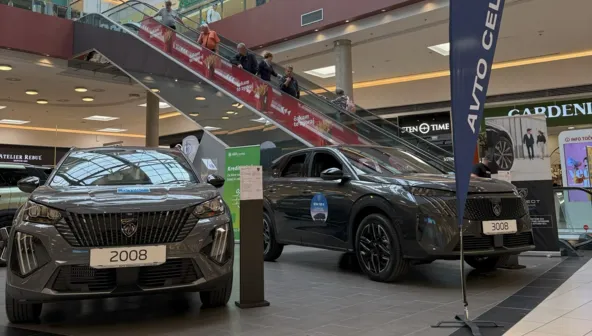 VABLJENI NA OGLED VOZIL PEUGEOT V CITYCENTER CELJE