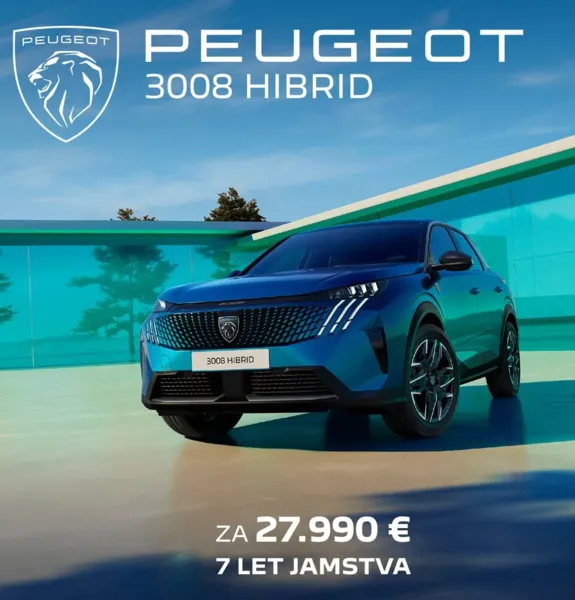 NOVI PEUGEOT 3008 po izjemni ceni