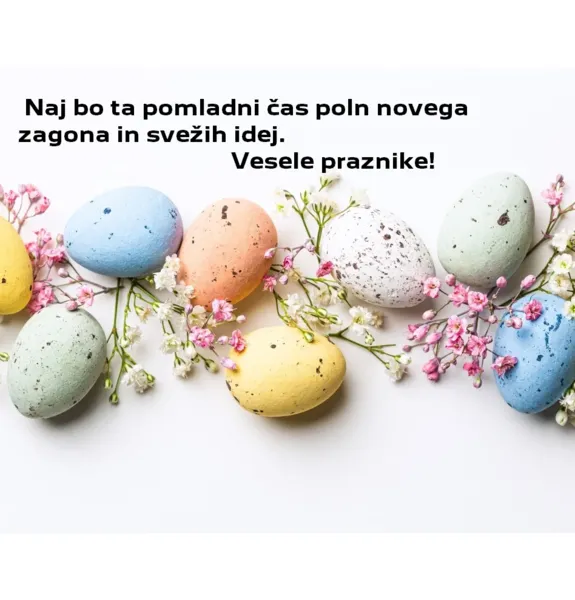 Spoštovani, ob prihajajočih praznikih