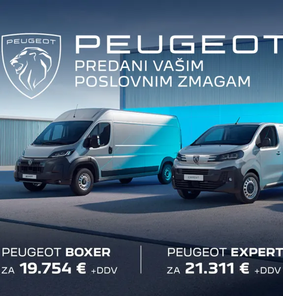 Lahka gospodarska vozila Peugeot