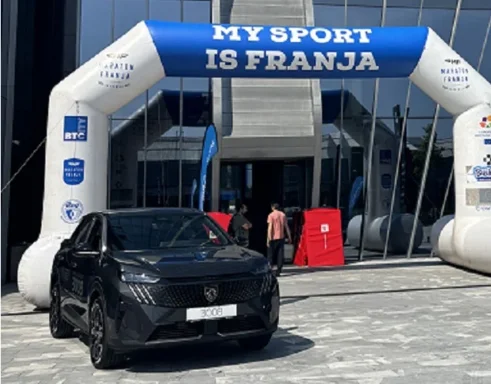 Peugeot v sodelovanju z Maratonom Franja