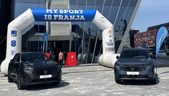Peugeot v sodelovanju z Maratonom Franja