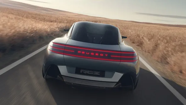 PEUGEOT RCZ VISION: Legenda se vrača v podobi prihodnosti