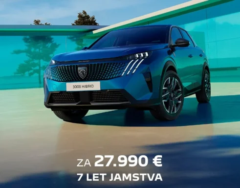 Novi Peugeot 3008 Hybrid – SUV nove generacije v Avto centru Rodex